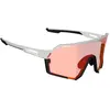 Image de Leatt, Unisexe, Lunettes de sport, RideViz Pro Iriz Crystal Fahrradbrille (Noir-blanc-rouge, Rouge), Rouge, Blanc, Noir