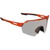 Image de Leatt, Lunettes de sport, Sunglasses RideViz Lite - Satin Orange Iriz Silver 30 VLT (Orange, Argent), Orange, Argent