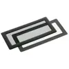 Image de Demciflex filtre à poussière 2 x 40 mm, carré - noir sc df0077