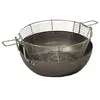 Image de Bassine professionnelle à friture bombée/ friteuse compléte - Contenance 17,3 L