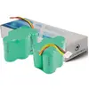 Image de Lot de 2 batteries pour Ecovacs Deebot D62 aspirateur robot 3500mAh 6V - Visiodirect -
