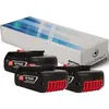 Image de Lot de 3 batteries pour Bosch GWS meuleuse angulaire 18 V-LI 4000mAh 18V - Visiodirect -