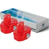 Image de Lot de 2 batteries pour MAKITA 6281D Perceuse visseuse 14.4V 3000mAh - Visiodirect -