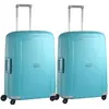 Image de Samsonite S'Cure Spinner 69cm Duo Pack Aqua Blue, Valise, Bleu
