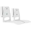 Image de Bluebuilt Muurbeugel paar voor Sonos Era 300 Wit (Installation murale), Pied + support mural pour enceinte, Blanc