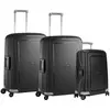 Image de Samsonite S'cure Spinner 69+69+55cm Noir kofferset, Valise, Noir