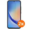 Image de Bluebuilt Samsung Galaxy A55 Screenprotector Glas Duo Pack (2 pcs, Samsung Galaxy A55), Téléphone portable : film de protection, Transparent