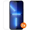 Image de Bluebuilt Apple iPhone 14 / 13 / 13 Pro Screenprotector Glas Duo Pack (2 pcs, Apple iPhone 13, Apple iPhone 13 Pro, Apple iPhone 14), Téléphone portable : film de protection, Transparent