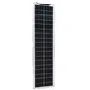 Image de Panneau Solaire Flexible, Option 50W / 100W, Haute Efficacité Monocristallin, Design Étanche, Panneau Solaire 50W, Camping-Car, Bateau, Contrôleur de Charge : Non, Variante : 50w blanc