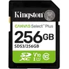 Image de Kingston Cartes mémoire SD Canvas Select Plus 256Go SDXC Gen3 150MB/s C10 UHS-I U1 V10-SDS3/256GB