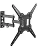 Image de Vision VFM-WA4X4/V3 - Kit de montage - doublement articulé - pour Écran LCD - acier - noir - Taille d'écran : 37"-60" - montable sur mur