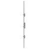Image de Crémone multipoints EUROPA SH/R axe 55mm entraxe 92mm têtière 16mm carré 8mm longueur 2285mm cote D 1050mm - FERCO - 6-32602-07-0-1