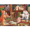 Image de Puzzle 1000 pièces : Les chatons de la bibliothèque par Image World Eurographics