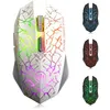 Image de K6 Souris sans Fil Gaming, LED Silencieuse Souris Optique sans Fil Rechargeable avec USB Récepteur, 3 DPI Réglables et 6 Boutons, pour Mac/Ordinateur/PC/Portable (Blanc)