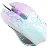 Image de Souris Gamer 2400 DPI 6 Boutons pour PC Blanc