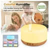 Image de Humidificateur de diffuseur d'arôme d'huile essentielle atomisée par 1000 ml multicolore