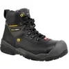 Image de Jalas, Chaussures de travail, Botte 1828 Jupiter noir gris jaune S3 Gr. 45 (S3, 45)