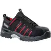 Image de Jalas, Chaussures de travail, Chaussure basse 9955 Exalter noir rouge S3 Gr. 45 (S3, 45)