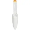 Image de Fiskars, Outils à main de jardinage, Louche pour planter et transplanter, longueur : 29,1 cm, blanc/orange, FiberComp/acier de haute