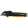 Image de Fiskars, Cutter, Couteau universel de cuisine à sec, Longueur 18,5 cm, Acier inoxydable/plastique, Noir/Orange, Carb