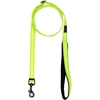 Image de Laisse Rukka® Bliss Neon, jaune fluo pour chien - taille M : L 200 cm, l 20 mm