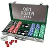 Image de Tactic Mallette de poker Pro, 300 jetons (Allemand, Anglais, Danois, Finlandais, Français, Norvégien, Polonais, Suédois, 2 - 4 Joueur)