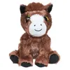 Image de Lumo Stars Peluche poney en peluche Reino 15 cm marron