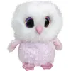 Image de Lumo Stars peluche Lumo Oiseau Pöllö rose/blanc 15 cm