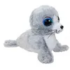 Image de Lumo Stars peluche Lumo Seal Kuutti gris 15 cm