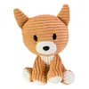Image de Lumo Stars peluche Bunny Cat Minka 15 cm velours côtelé beige