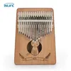Image de 17 touches Kalimba Pouce Piano, INLIFE,21.4 x 14.4 x 6.8 cm, bois
