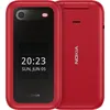 Image de Nokia 2660 - Téléphone de service - double SIM - RAM 48 Mo - microSD slot - Écran LCD - 240 x 320 pixels - rear camera 0,3 MP - rouge