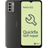 Image de Nokia G22 - 4G smartphone - double SIM - RAM 4 Go / Mémoire interne 128 Go - microSD slot - 6.52" - 1200 x 720 pixels (90 Hz) - 3 x caméras arrière 50 MP, 2 MP, 2 MP - front camera 8 MP - gris météorite