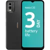 Image de Nokia C32 - 4G smartphone - double SIM - RAM 6 Go / Mémoire interne 128 Go - microSD slot - 6.5" - 2x caméras arrière 50 MP, 2 MP - front camera 8 MP - Charbon