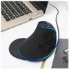 Image de OHP Souris sans fil verticale ergonomique M618 Plus 800/1200/1600 Dpi 6 fonctions D