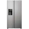 Image de Refrigerateur americain HSR3918EIMP Haier 337.0 gris ventile (no frost)