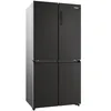Image de Réfrigérateur multiportes Cube Clim Haier HCR3818ENPT noir mat