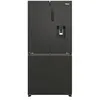 Image de Réfrigérateur américain 83.3cm 463l no frost noir Haier HCR3818EWPT