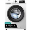 Image de Hisense WFQP701219VM machine à laver Charge avant 7 kg 1200 tr/min Blanc