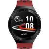 Image de Huawei Watch GT 2e - Acier inoxydable noir - montre intelligente avec sangle - fluoroélastomère - rouge lave - affichage 1.39" - 4 Go - Bluetooth - 43 g