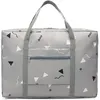 Image de Sac de Voyage Pliable Grande Taille 30 Litres , Facile à Ranger et très léger (Gris clair)