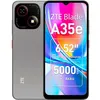 Image de ZTE Blade A35e - 4G smartphone - double SIM - RAM 2 Go / Mémoire interne 64 Go - microSD slot - 6.52" - 1280 x 576 pixels - rear camera 8 MP - front camera 5 MP - gris argenté