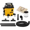 Image de DeWalt, Aspirateur industriel, DXV34P-QT Stille Stofzuiger - Nat/Droog - 950W - 34L (Aspirateur eau et poussière)