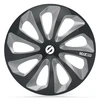 Image de 4 Enjoliveurs Noir/argent Sparco Sicilia 15 Pouces