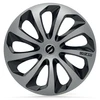 Image de 4 Enjoliveurs Argent/noir Sparco Sicilia 16 Pouces