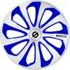 Image de Sparco moyeux de moyeu Sicilia 14 pouces ABS argent / bleu lot de 4