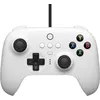 Image de Manette 8bitdo Ultimate filaire pour Switch, PC et Android - Blanc