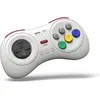 Image de 8bitdo Manette Bluetooth 8 boutons M30 Blanche compatible sur Switch, Android & pour pour PC