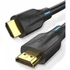 Image de Vention HDMI (Typ A)   HDMI (Typ A) (1 m), Câble vidéo, Noir