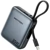 Image de Vention Banque d'alimentation FHEH0 10000mAh 35W (Szary) (10000 mAh, 35 W, 38.50 Wh), Chargeur de secours, Argent, Noir, Gris
